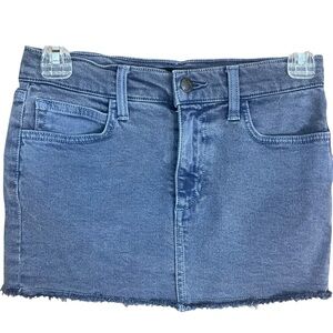 Joe’s Jeans Micro Mini Jean Skirt Blue